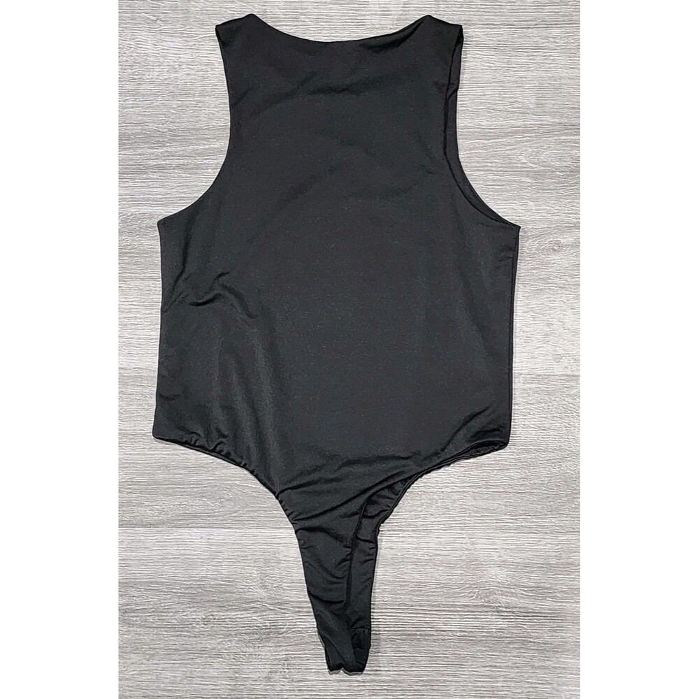 CLYQUE Women Black Bodysuit S
